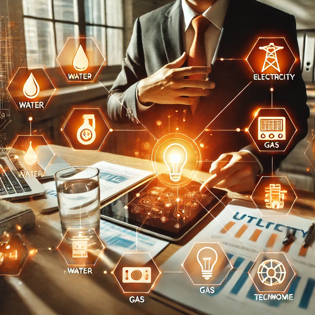 Gestion de compañias de suministros luz agua internet en Andalucía